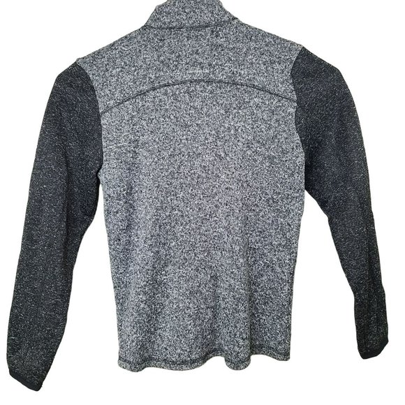 GIII Apparel AZ Cardinals Full Zip Womens SM Black Heather Gray Knit Zip Pockets - Picture 2 of 10